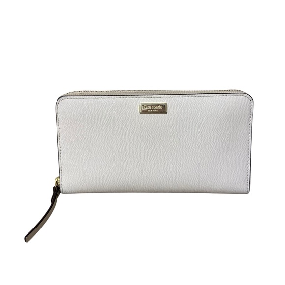 kate spade Handbags - Kate Spade off White Leather Wallet